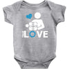 portal true love   aperture lab video gamer teleport online pc goal te Baby Bodysuit