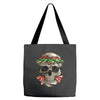 burger skull Tote Bags