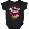 quens are born [your date] Baby Bodysuit