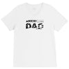 american dad black V-Neck Tee