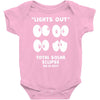 Lights Out, Total Solar Eclipse 08.21.2017 Baby Onesie