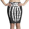bones grenade jesse pinkman breaking the bad fully printed Pencil Skirts