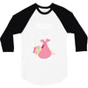 Estimated Delivery September Baby Girl 3/4 Sleeve Shirt