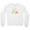 peace simbol Crewneck Sweatshirt