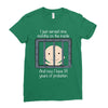 18 Years Of Probation Ladies Fitted T-Shirt