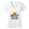 The Best Dad Women's V-Neck T-Shirt