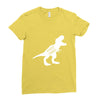 Daddysaurus Ladies Fitted T-Shirt