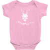 they made me do it Baby Onesie