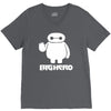 big hero V-Neck Tee