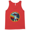Nasa  Blue White Yellow Color Tank Top