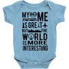verified traveller tee Baby Bodysuit