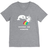 unicorns are overrated V-Neck Tee