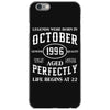 legends were born in october genuıne 1996 qualıty one kind of aged l iPhone 6/6s Case