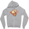 tough cookie and leche libre Zipper Hoodie