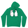 peace and hate can you tell the difference Unisex Hoodie