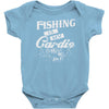 fishing is my cardio Baby Bodysuit