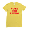 vote for pedro Ladies Fitted T-Shirt