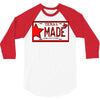 texas made lone star license plate 3/4 Sleeve Shirt