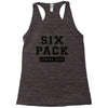 Six Pack Coming Soon Racerback Tank
