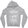 Vintage Aged To Perfection 1982 Zipper Hoodie