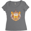 weekend warriors Women's Triblend Scoop T-shirt