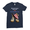 We Owe Them All Ladies Fitted T-Shirt