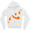 heart mind anime lucky Zipper Hoodie