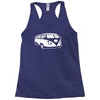 camper van funny mens campervan cotton Racerback Tank