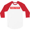 Fake Texts Hypebeast 3/4 Sleeve Shirt