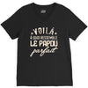 voila a quoi ressemble le papou parfait2 V-Neck Tee