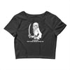 i'm smiling should scare u pirate skeleton Crop Top