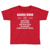 Aquarius Woman Toddler T-shirt