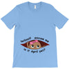 April Peeking Out Baby Girl T-Shirt