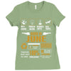 Born June Multitasking Problem Solving Tees Ladies Fitted T-Shirt