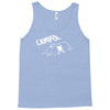 camper camping fun zelten zelt hobby freizeit outdoor pc gaming Tank Top