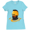 robo t Ladies Fitted T-Shirt