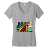jake paul text paradise Women's V-Neck T-Shirt