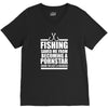 fishing t shirt funny fishing V-Neck Tee