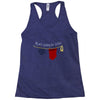 143. my wife sunning her clothes 039 Racerback Tank