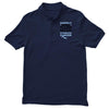 happily married to a man kicking the crap outta stomach cancer Men's Polo Shirt