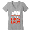 lunch lady Women's V-Neck T-Shirt