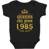 queens are born in 1985 Baby Bodysuit