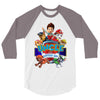 paw patrol birthday boy uncle 3/4 Sleeve Shirt