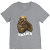 bear khabib V-Neck Tee