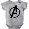avengers army Baby Bodysuit