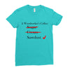 a woodworker's Ladies Fitted T-Shirt