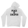 peace is cheaper awesome Youth Hoodie