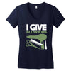 i give blowjobs Women's V-Neck T-Shirt