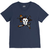 masked chaos V-Neck Tee
