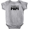 dimelo papi nicky jam reggaeton regueton  black Baby Onesie